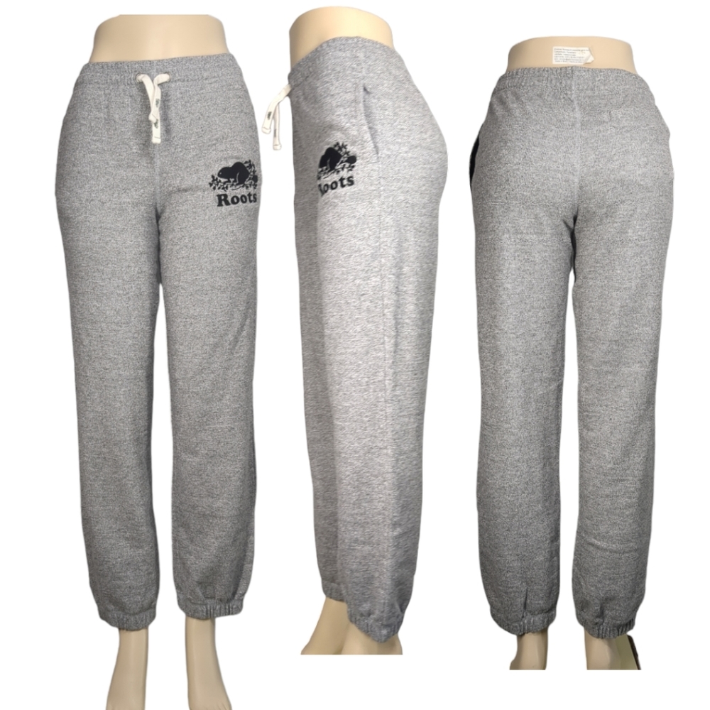ROOTS Kids Canada Grey Pants Size 14